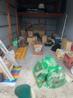 倉庫内の不用品処分の事例 (滋賀県東近江市)