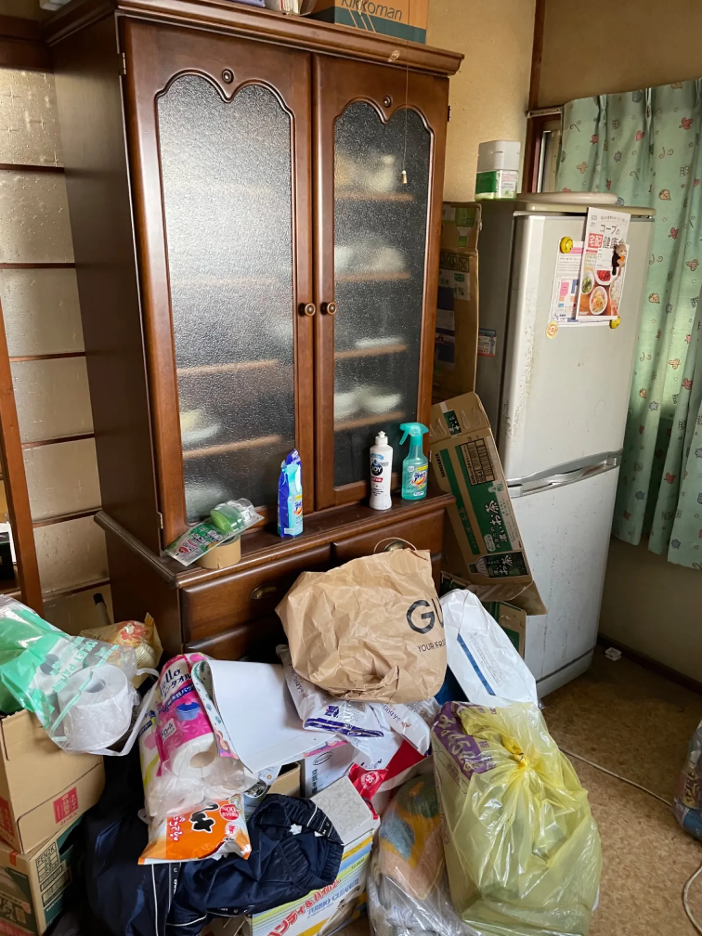 引越しに伴う不用品回収事例(京都市山科区)