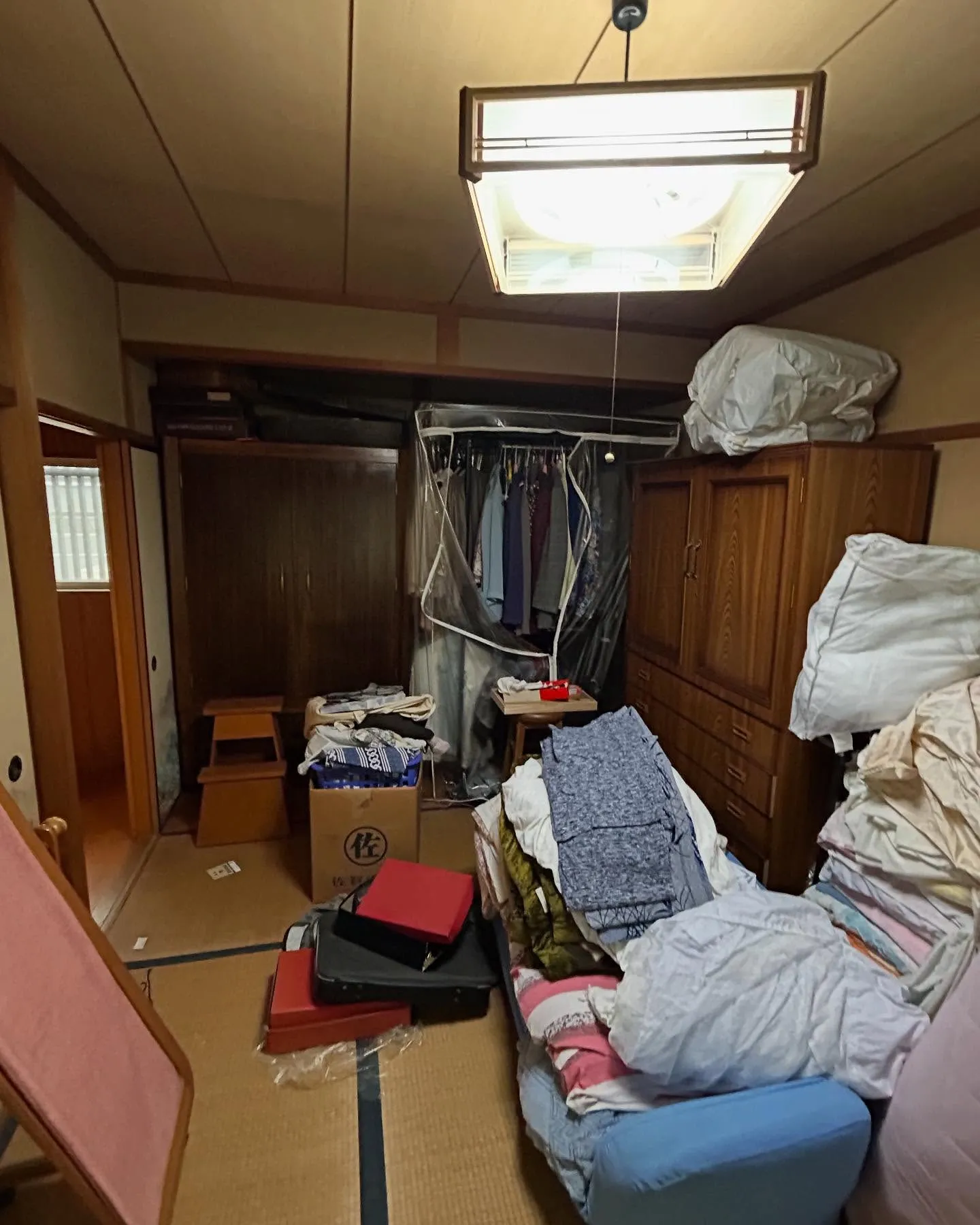 #空き家での遺品整理整理