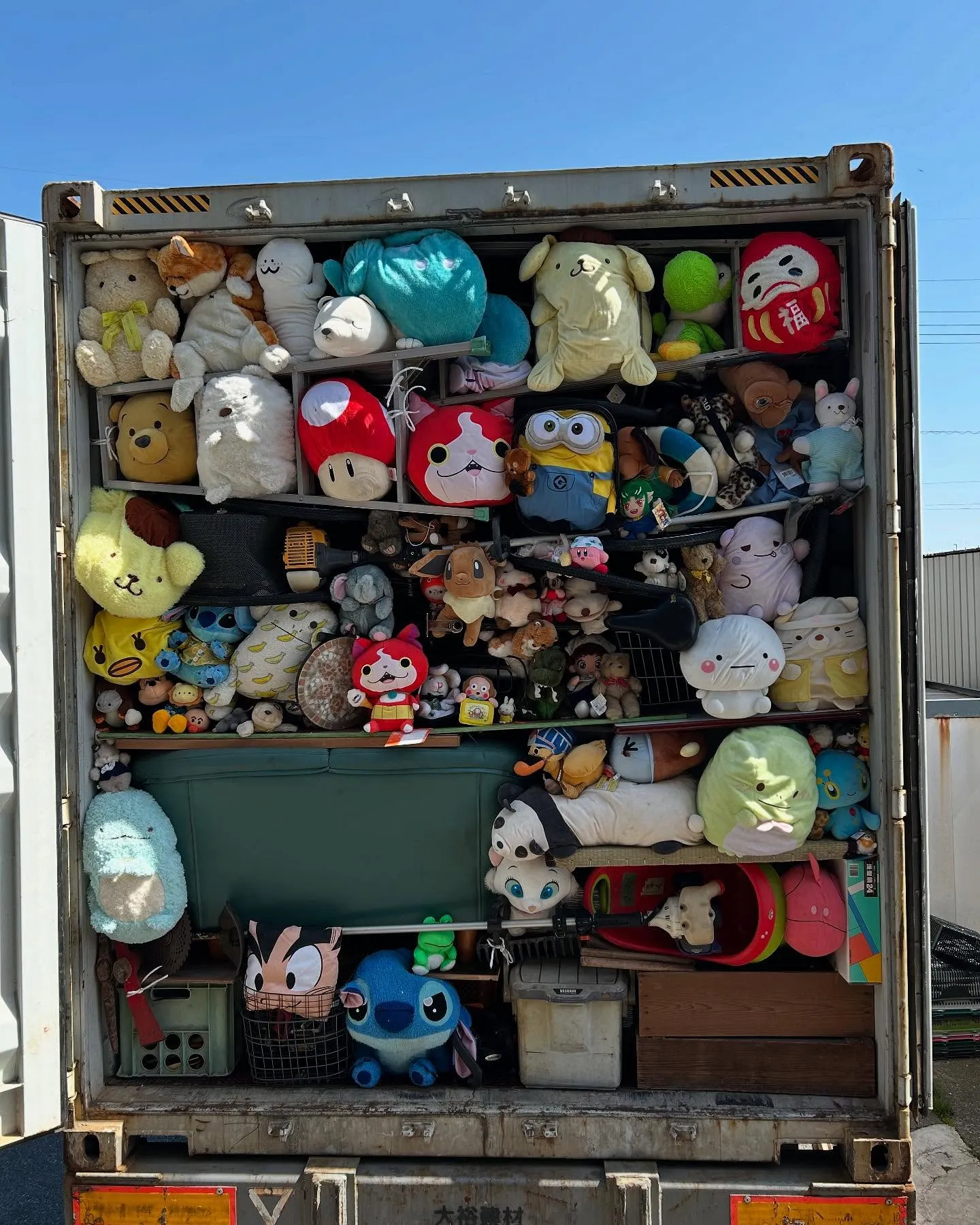 #40フィートコンテナ #バンニング