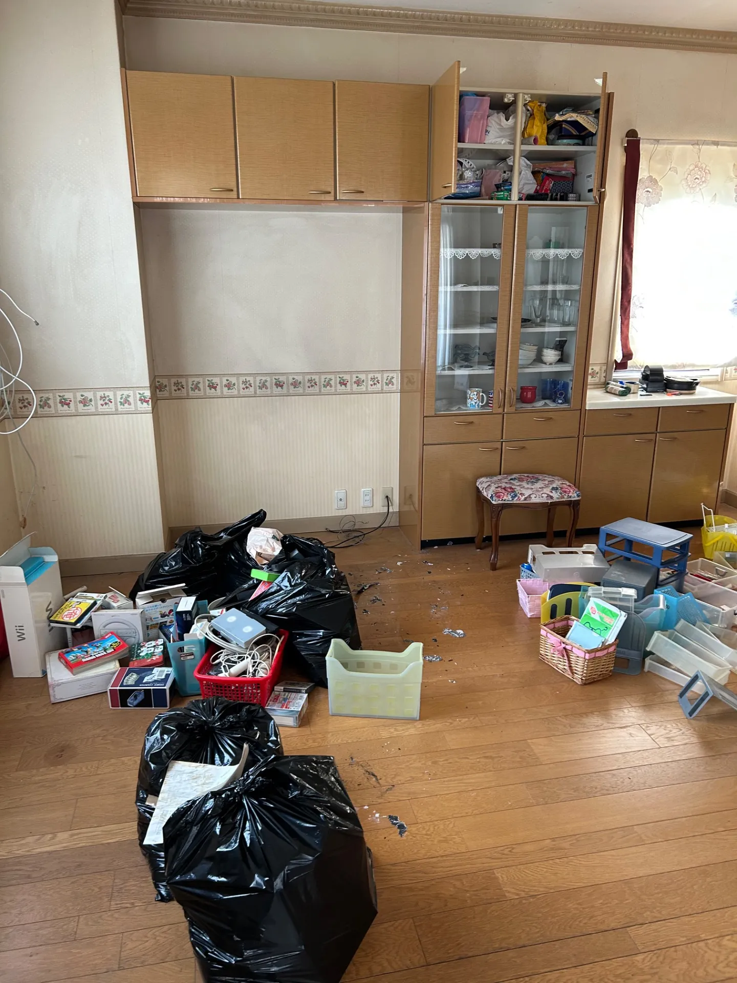 引越し後の不用品回収事例(京都府亀岡市)