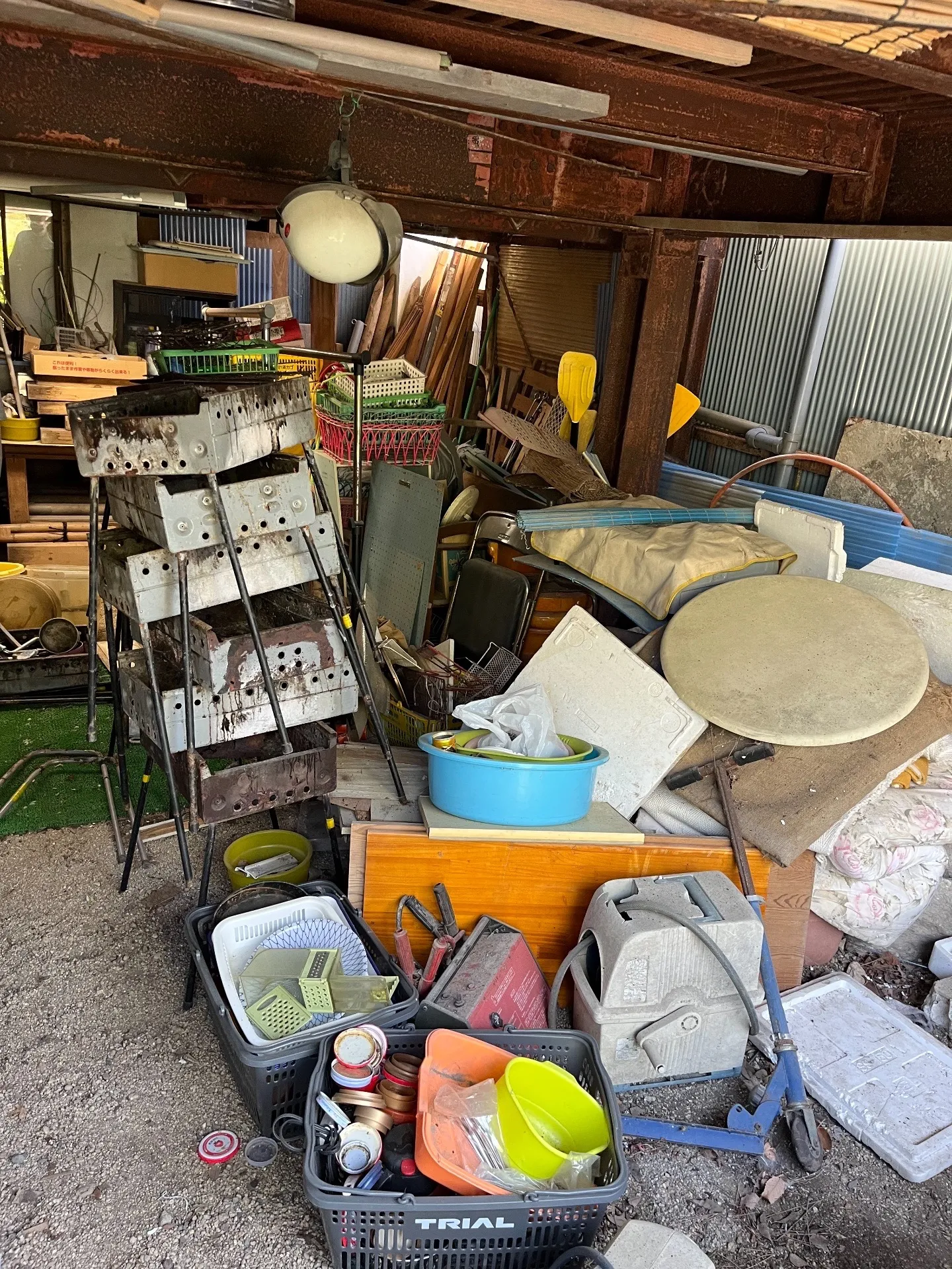 倉庫の片付け事例(滋賀県大津市)