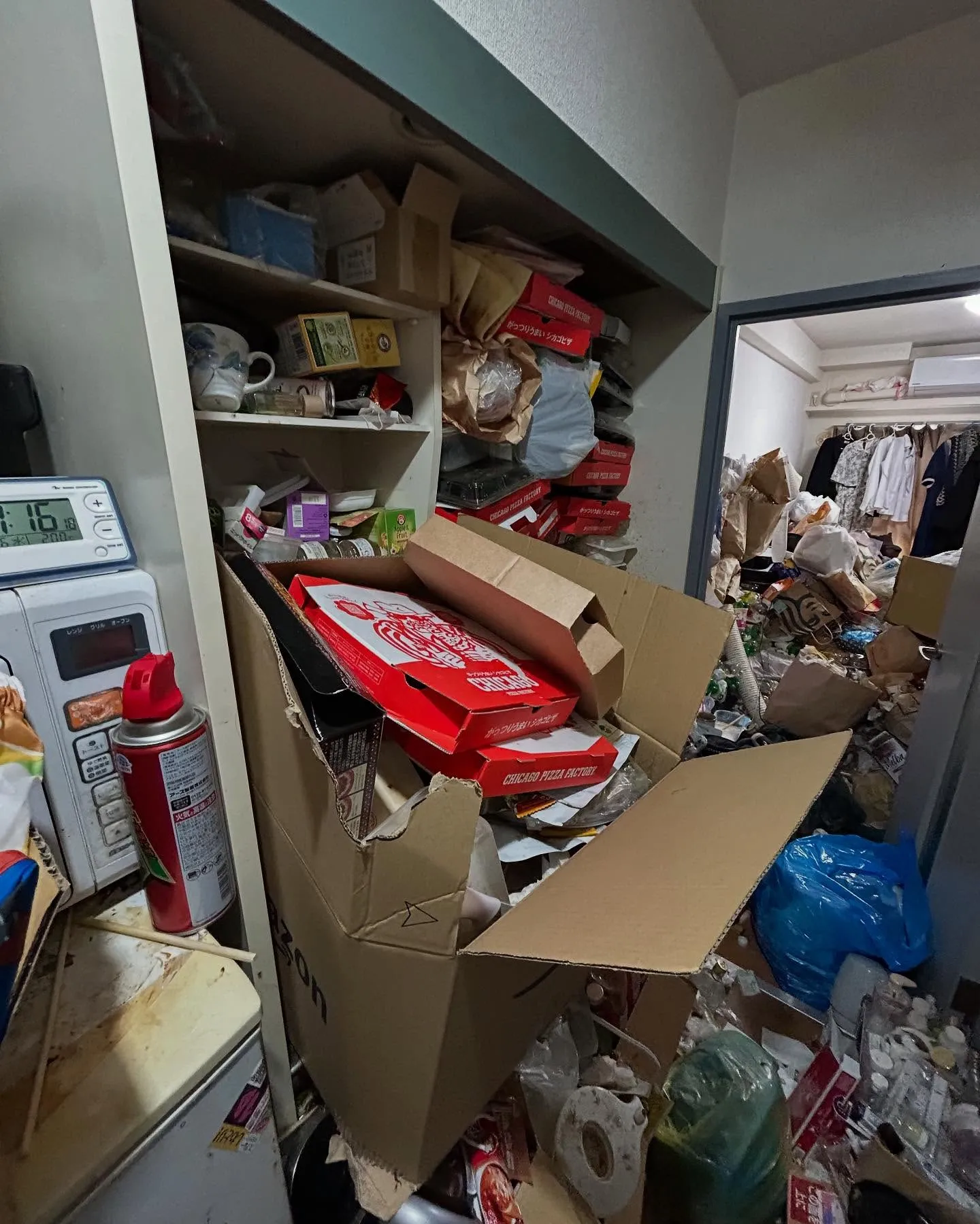 #ゴミ部屋片付け