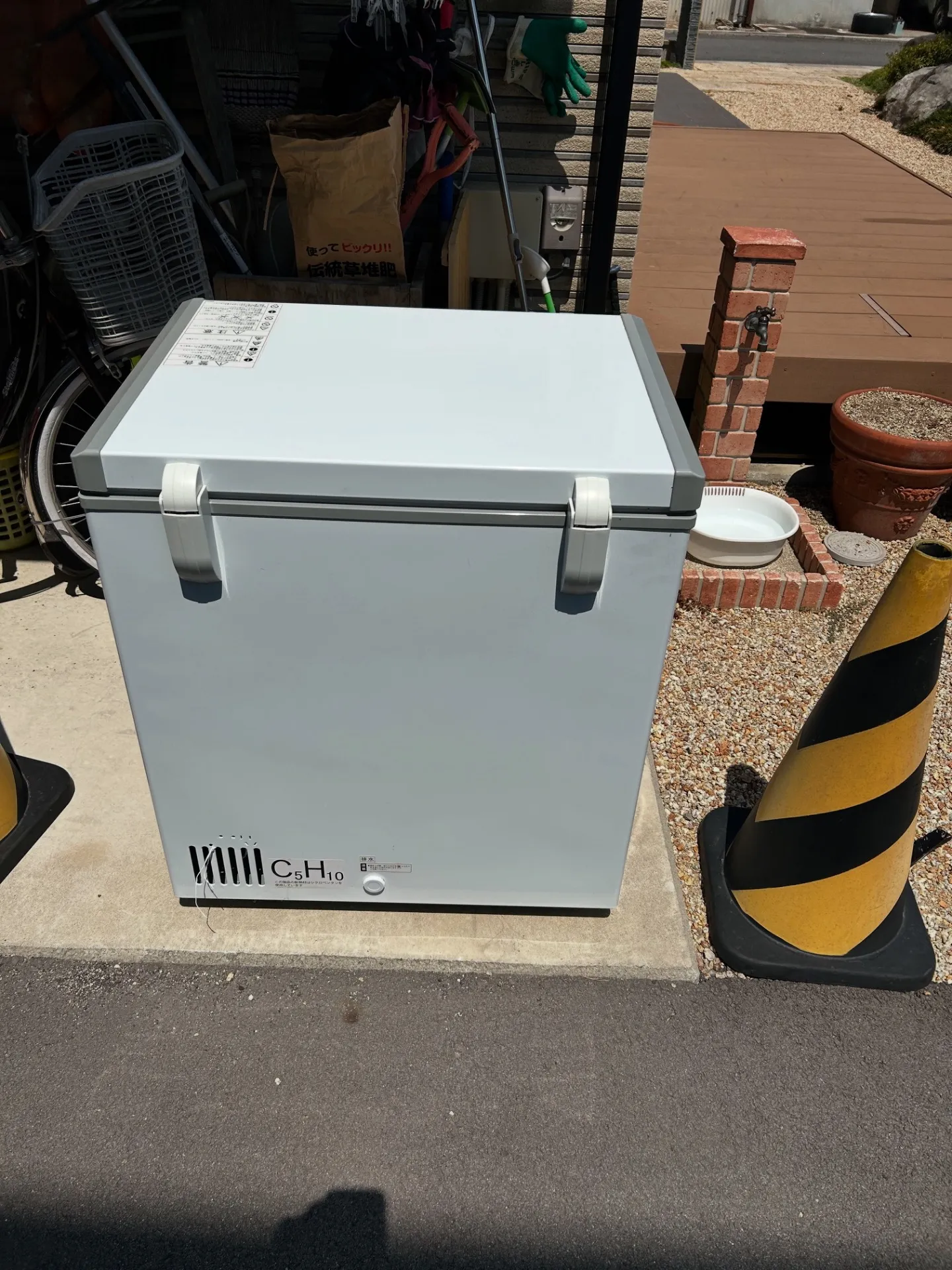 法人案件業務用冷凍庫回収事例(滋賀県湖南市)