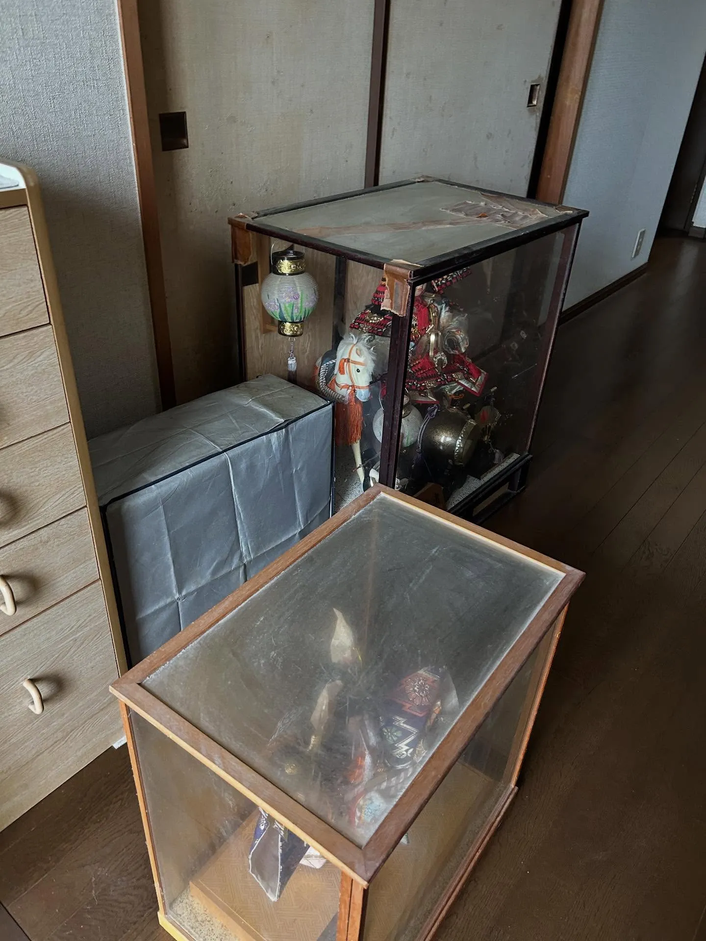 五月人形の回収処分事例(京都府亀岡市)