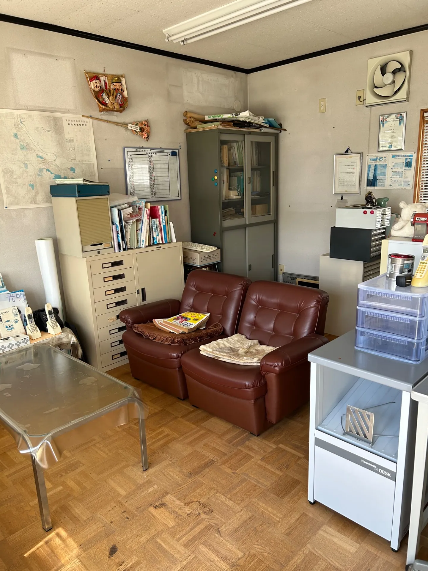 廃業に伴う事務所の残置物撤去事例(京都府南丹市)