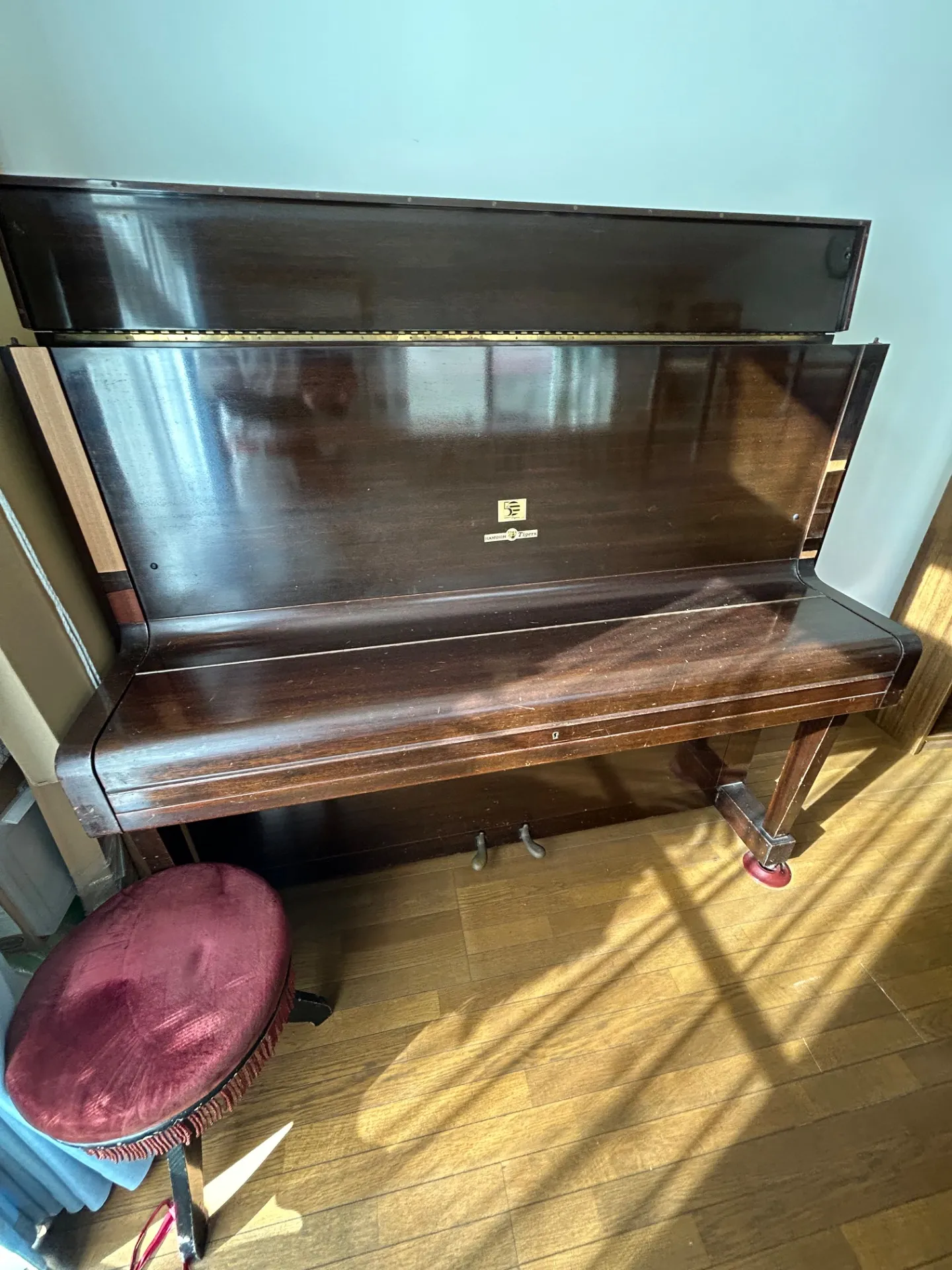戸建て住宅てのアップライトピアノ解体搬出処分事例(京都府亀岡市)