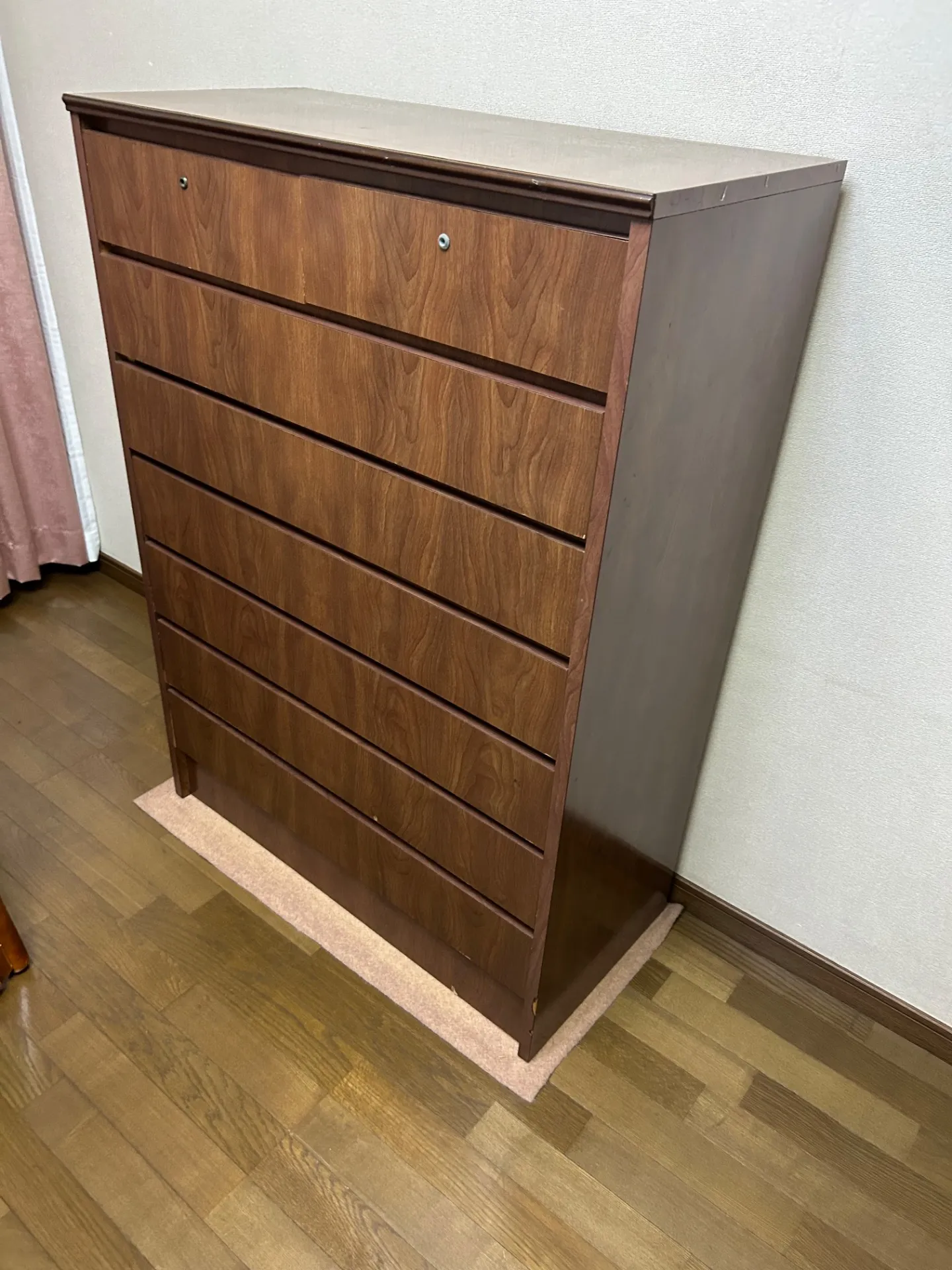 2階から出せなくなった冷蔵庫などの処分事例(滋賀県大津市)