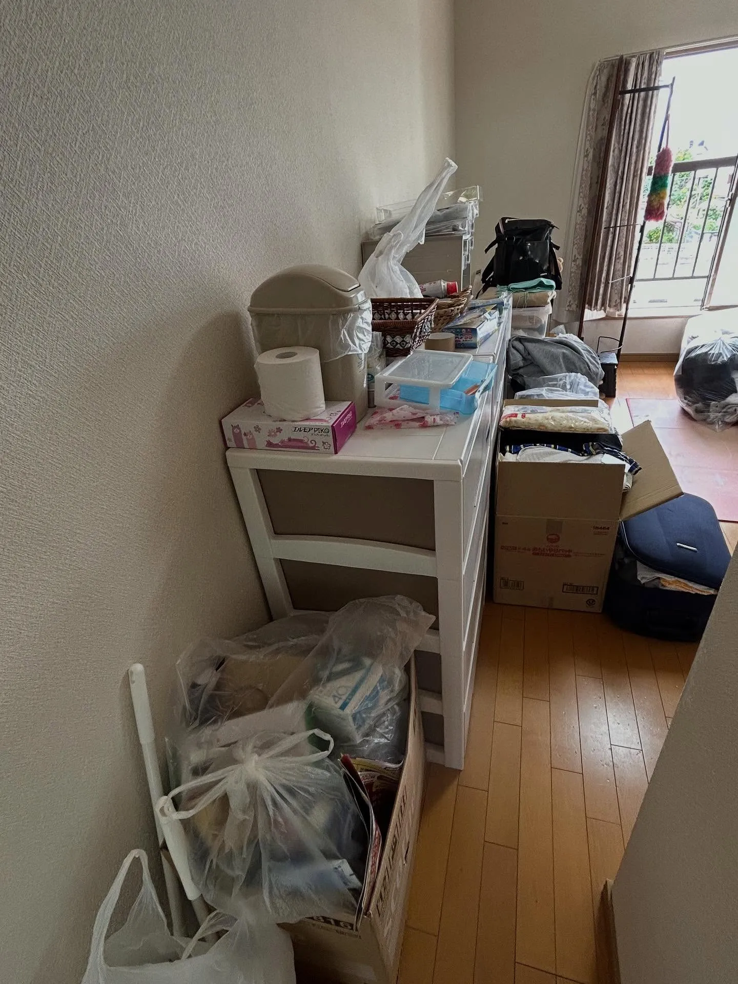 アパートでの残置物撤去事例(京都府亀岡市)