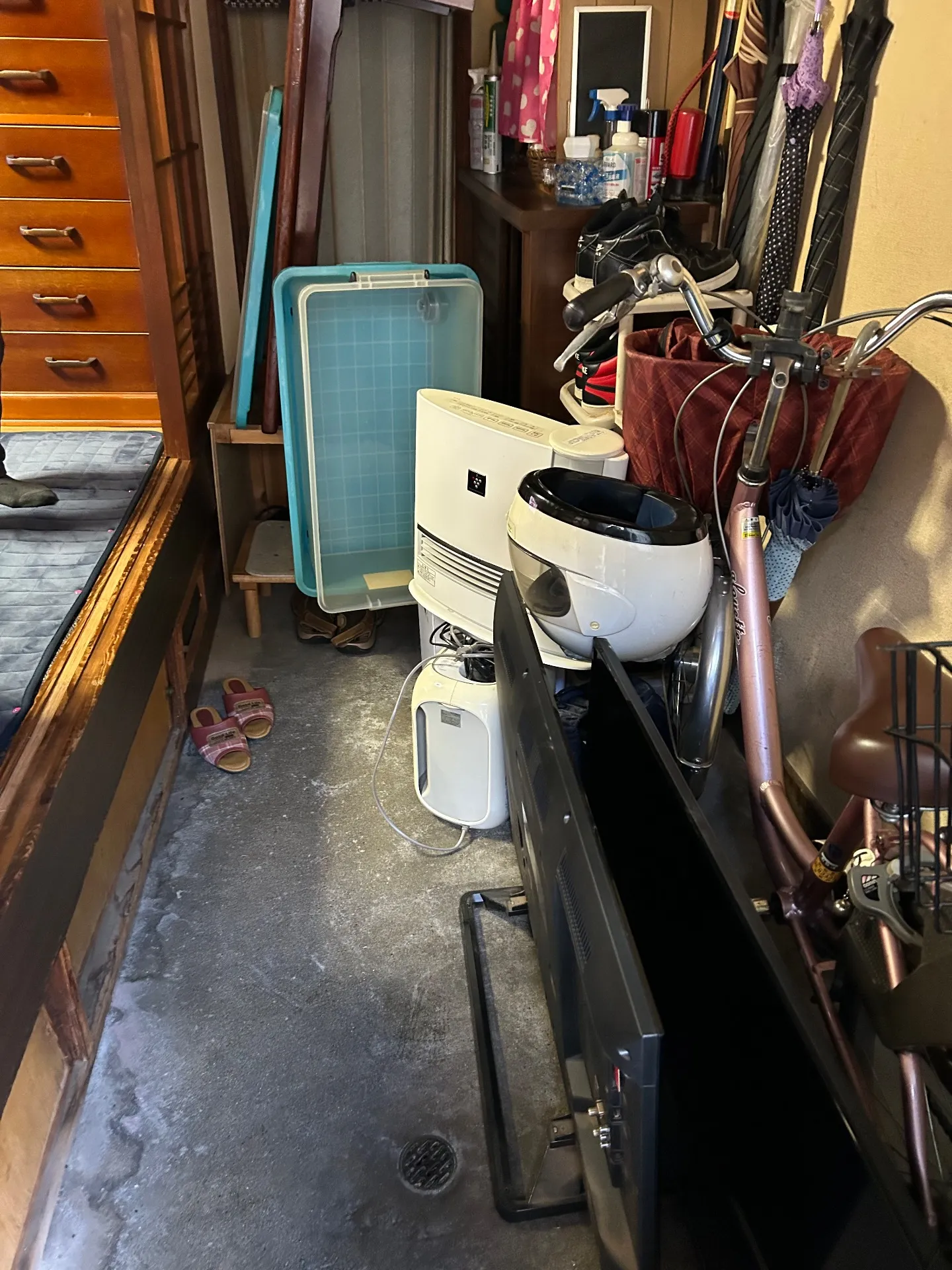 断捨離、生前整理の事例(京都市左京区)