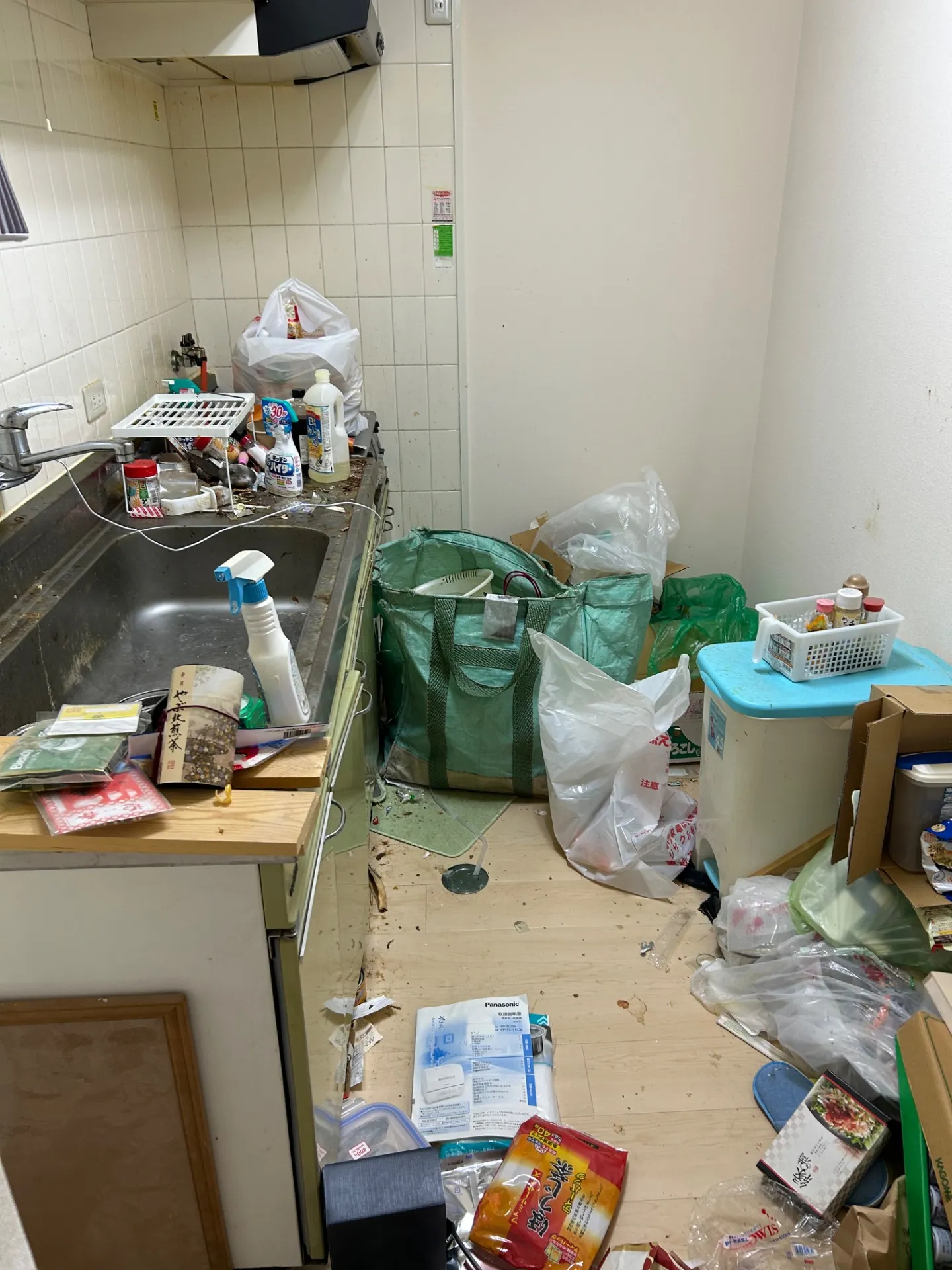 プチゴミ部屋清掃